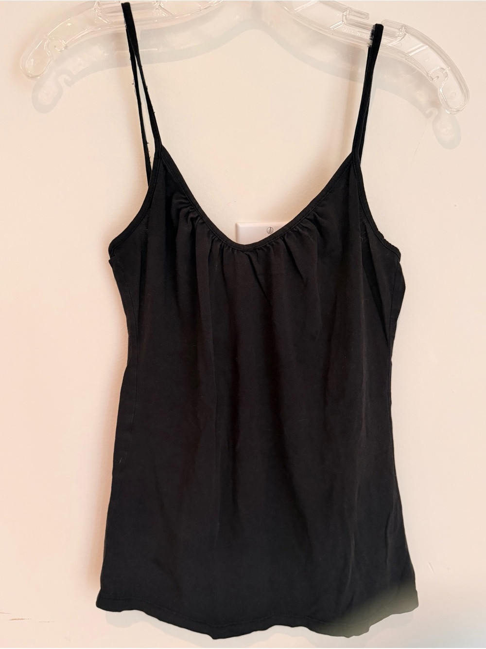 Forever Black Spaghetti Strap Cami
